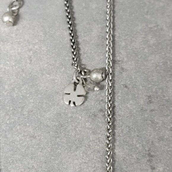 2 Lucky Brand Silvertone Necklaces - Picture 14 of 14